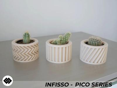 Infisso Series Triple Planter