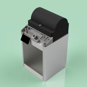 Top Tool Storage for Bambu Lab X1C X1 P1S P1P printers with AMS