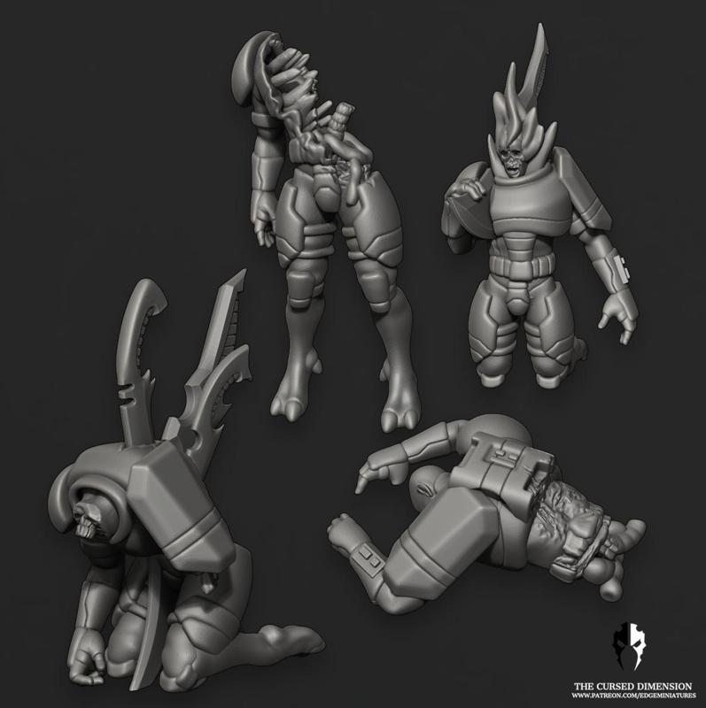 Alien Soldier Victims / Corpse