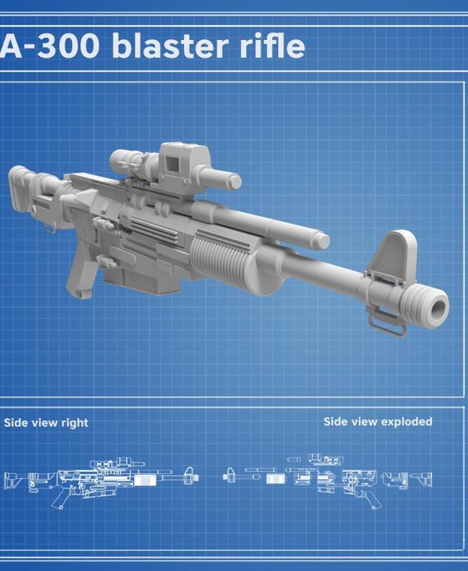 A-300 Blaster Rifle
