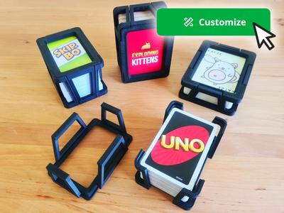 Parametric playing card box