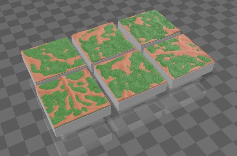 Basic Dead Jungle Ground (Dragon Drops Compatible)