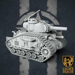 United States – M40 Sherman Battle Tank
