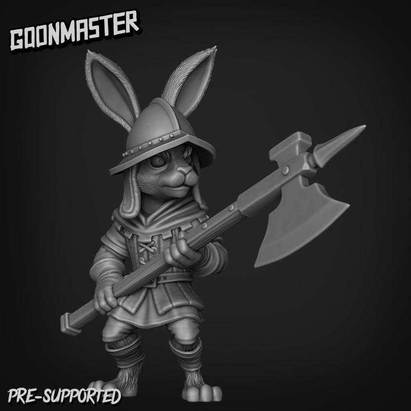 Rabbit Halberdier 1
