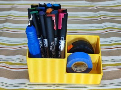 Desktop Organizer Pen Holder Stationery Storage