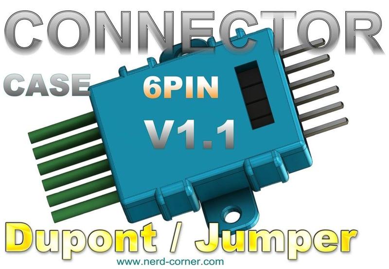 Connector case 6PIN Dupont / Jumperwire V1.1