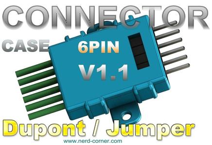 Connector case 6PIN Dupont / Jumperwire V1.1