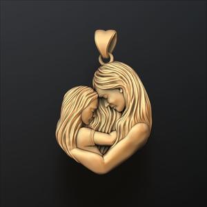 Mother Daughter Pendant