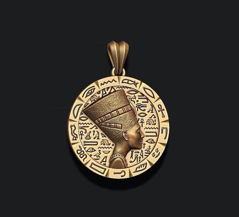 Nefertiti pendant