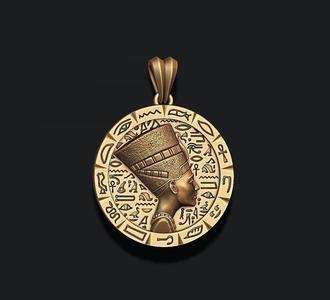 Nefertiti pendant