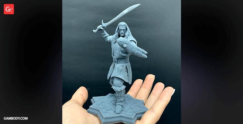 Thorin Oakenshield STL files for 3D Printing | Assembly Model
