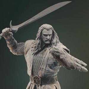 Thorin Oakenshield STL files for 3D Printing | Assembly Model