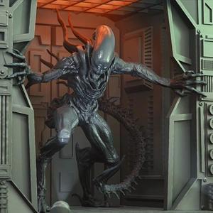 Alien Xenomorph Escape STL files for 3D Printing | Assembly Model
