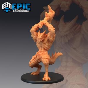 Dragonborn Club Soldier / Half Dragon Fighter / Lizardfolk Juggernaut Warrior