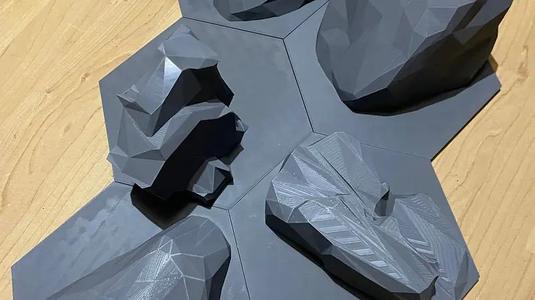 Light Tile Set 2 — Crawler Course custom modular tiles for 1/16 or smaller rc crawlers