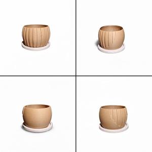 Ridged planter