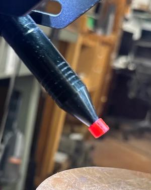 Electrode cap for Sunstone welder
