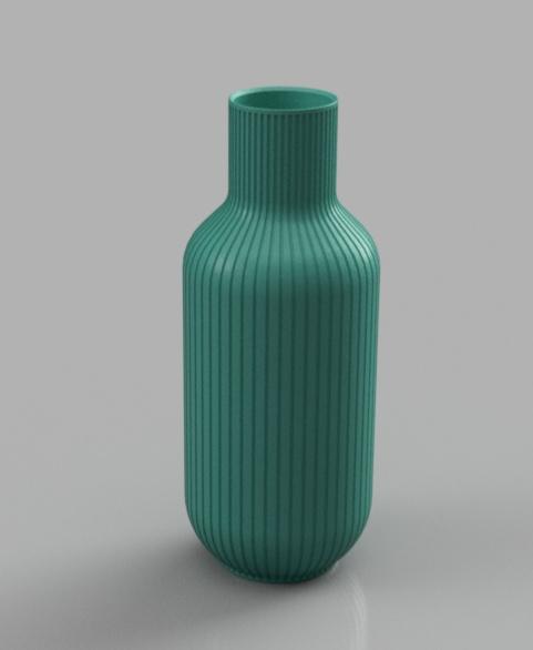 Vertical Patterned Vase