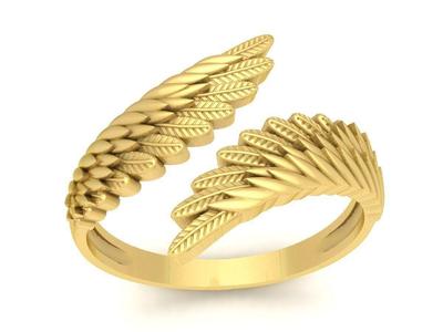 angle wings ring 3639