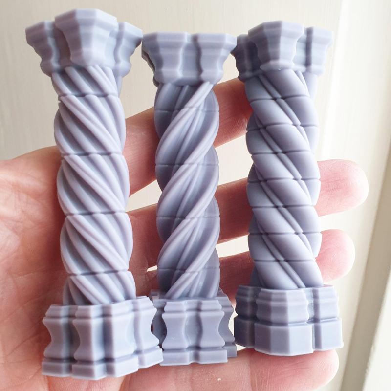 Columns and Gothic Spiers