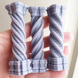 Columns and Gothic Spiers