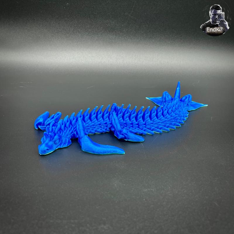 Sea Dragon – Articulated – Print in Place – Flexi – No Support