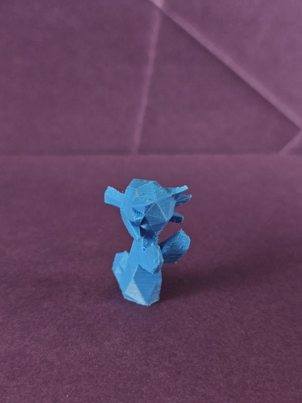 Horsea Low Poly