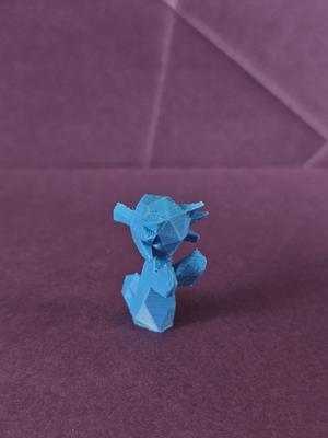 Horsea Low Poly