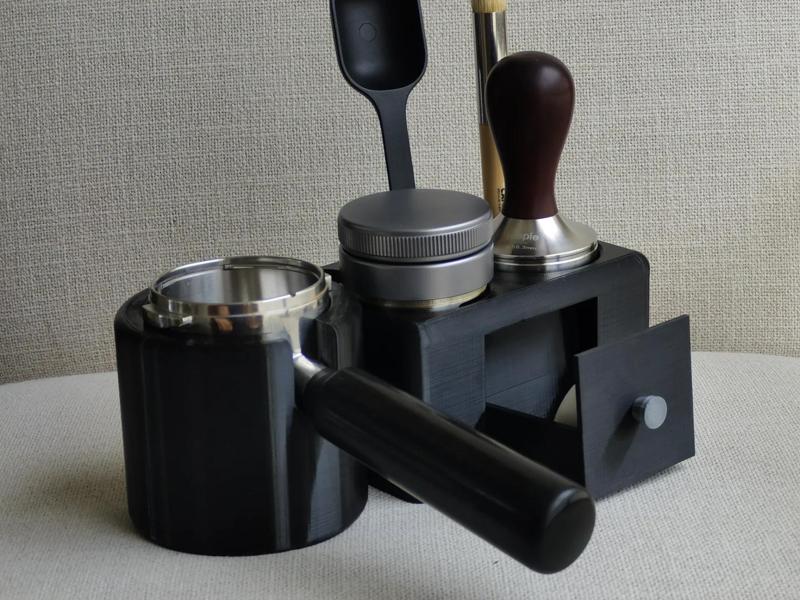 Multi-purpose Coffee Tamper Base Storage