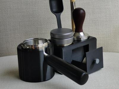 Multi-purpose Coffee Tamper Base Storage