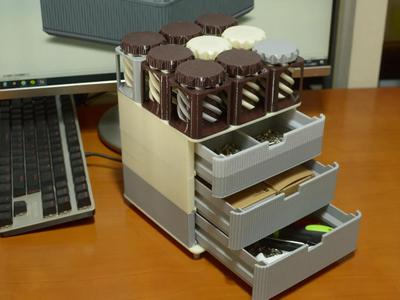 Stackable Desktop Storage Box (for A1 mini)