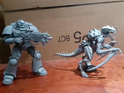 Semi Posable Xeno Bug Lego Jointed