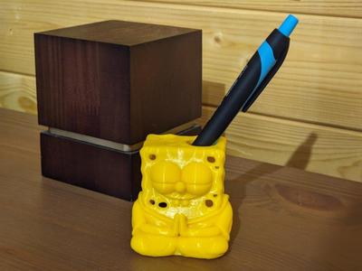 SpongeBob Buddha – pen holder