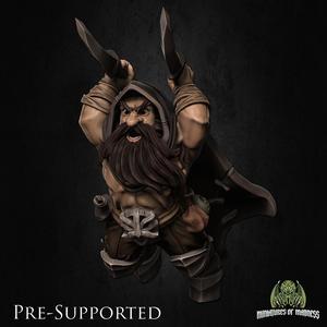 Kogan The Raider [PRE-SUPPORTED] Dwarf Rogue