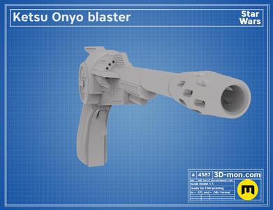 Ketsu Onyo blaster – Star Wars Rebels