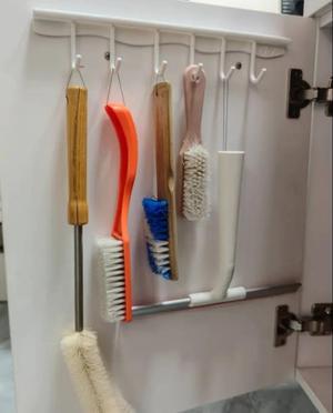 Modular Hooks, Movable and Freely Combinable Bathroom Cabinet Hooks