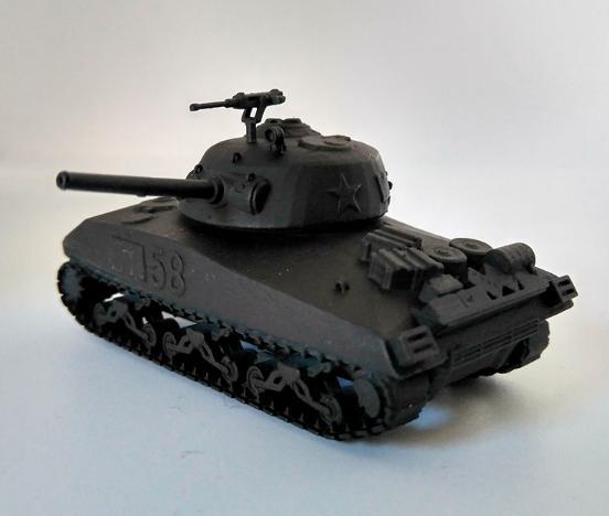 M4 Sherman Tank, Replica with rotating turret