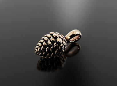 Pine cone pendant for graceful and fashionable girls 549