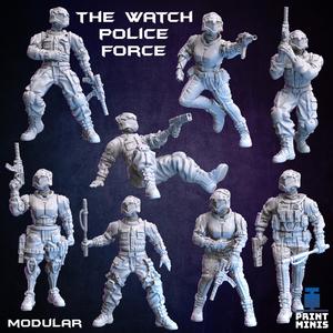 The Watch Cyberpunk Police 2 – Raid in Zadorn Collection