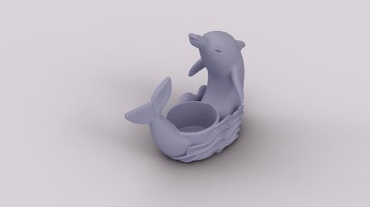 Dolphin Wave Holder