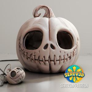 Jack Skellington Pumpkin – SEREV3d