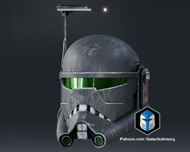 Bad Batch Imperial Crosshair Helmet – 3D Print Files