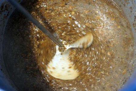 Propeller mixer for mash tun