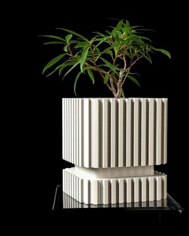 Stripes Planter Pot by MODERN MACHINE