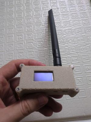 Meshtastic Lilygo LoRa32 V2.1_1.6 case (plus battery) with STEP file