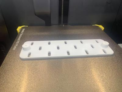 IKEA pegboard, wall-mounted pegboard, long pegboard, IKEA pegboard