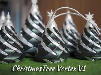 Christmas Tree vortex illusion v1.4 – single extruder / color