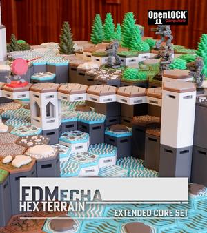 FDMecha Hex Tiles – Extended Core Set