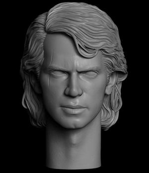 Anakin Skywalker Revenge of the Sith headsculpt