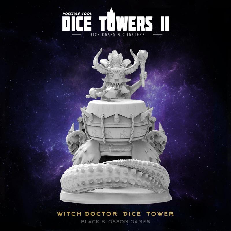 DT06 The Witch Doctor Dice Tower :: Possibly Cool Dice Tower 2